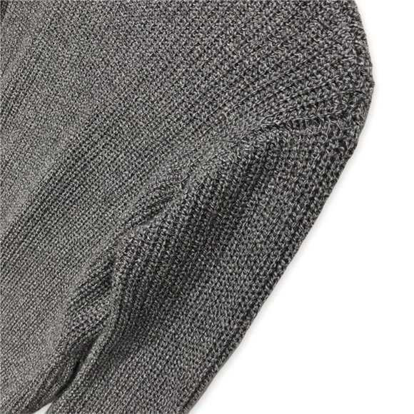 H&M Knit Side Zip Slit Sweater In Grey Size Small - Picture 5 of 8